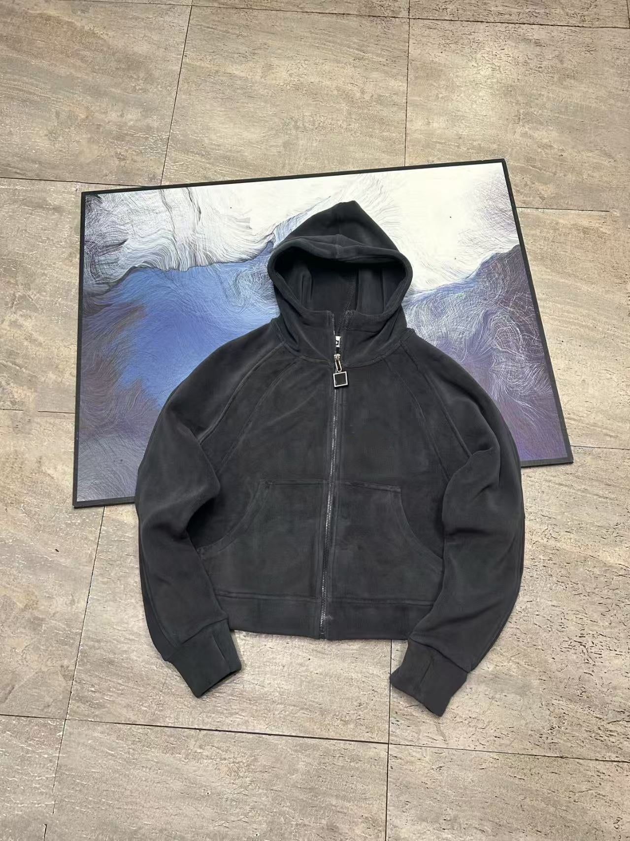 1458# GX A Unisex Fleece Hoodies