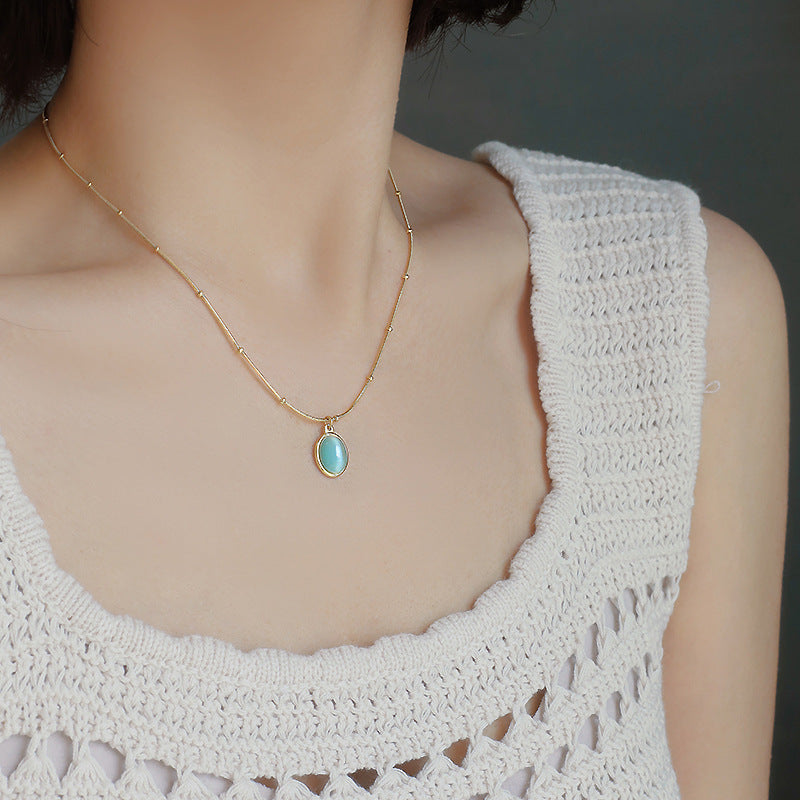 E3394# Titanium Steel Necklace