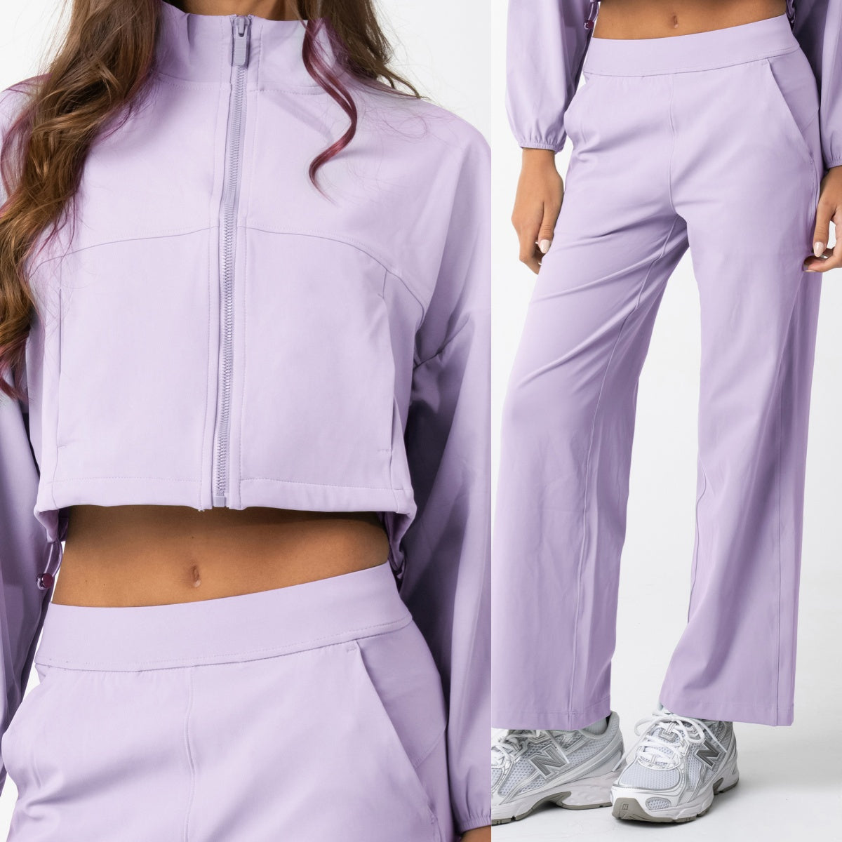 L6603# Silver Silica Gel   Women Yoga Jacket Or Pants
