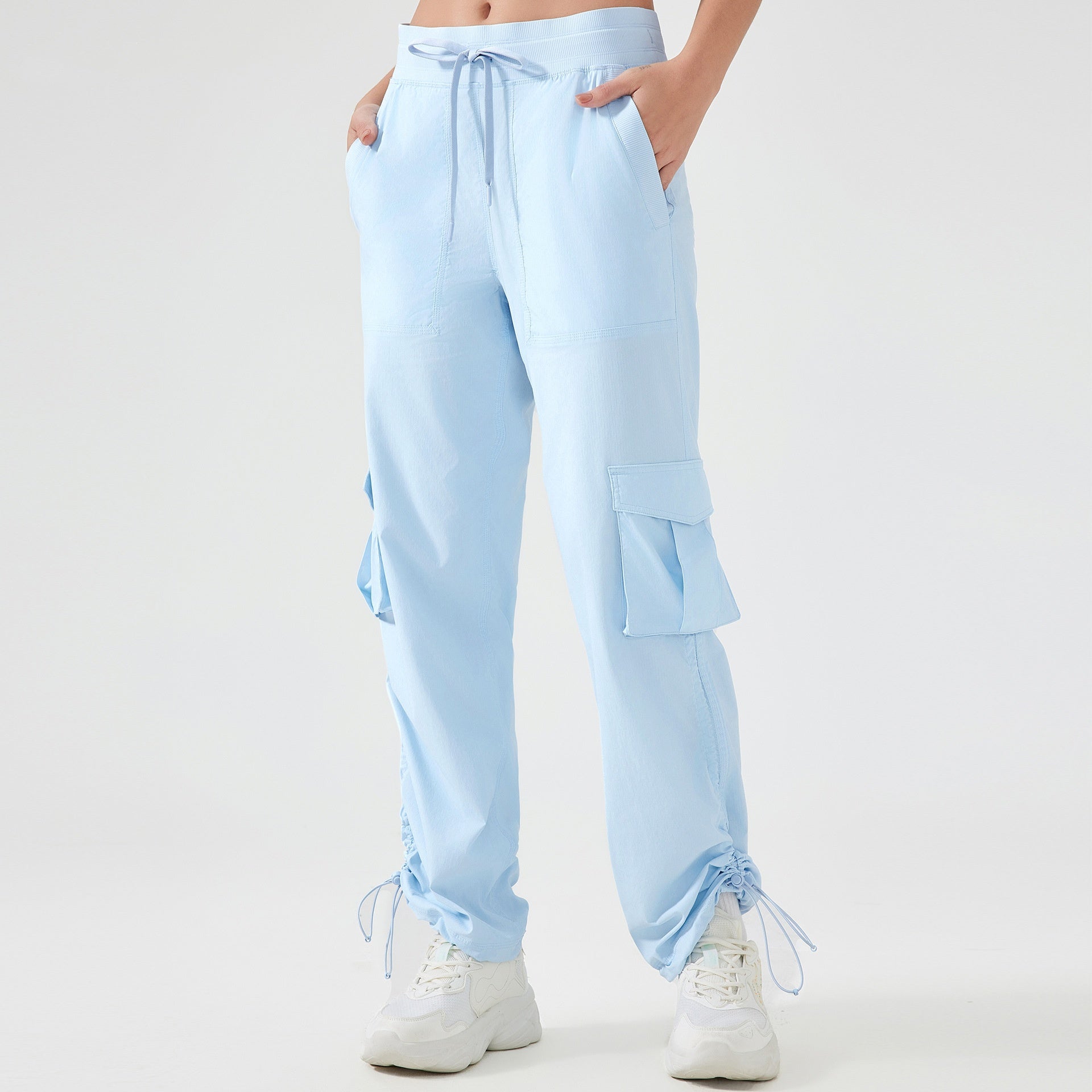 L5344# Mid-Rise Cargo Pants