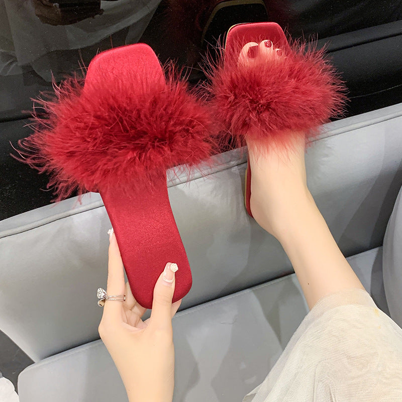 E7031#Women Fashion Slipper