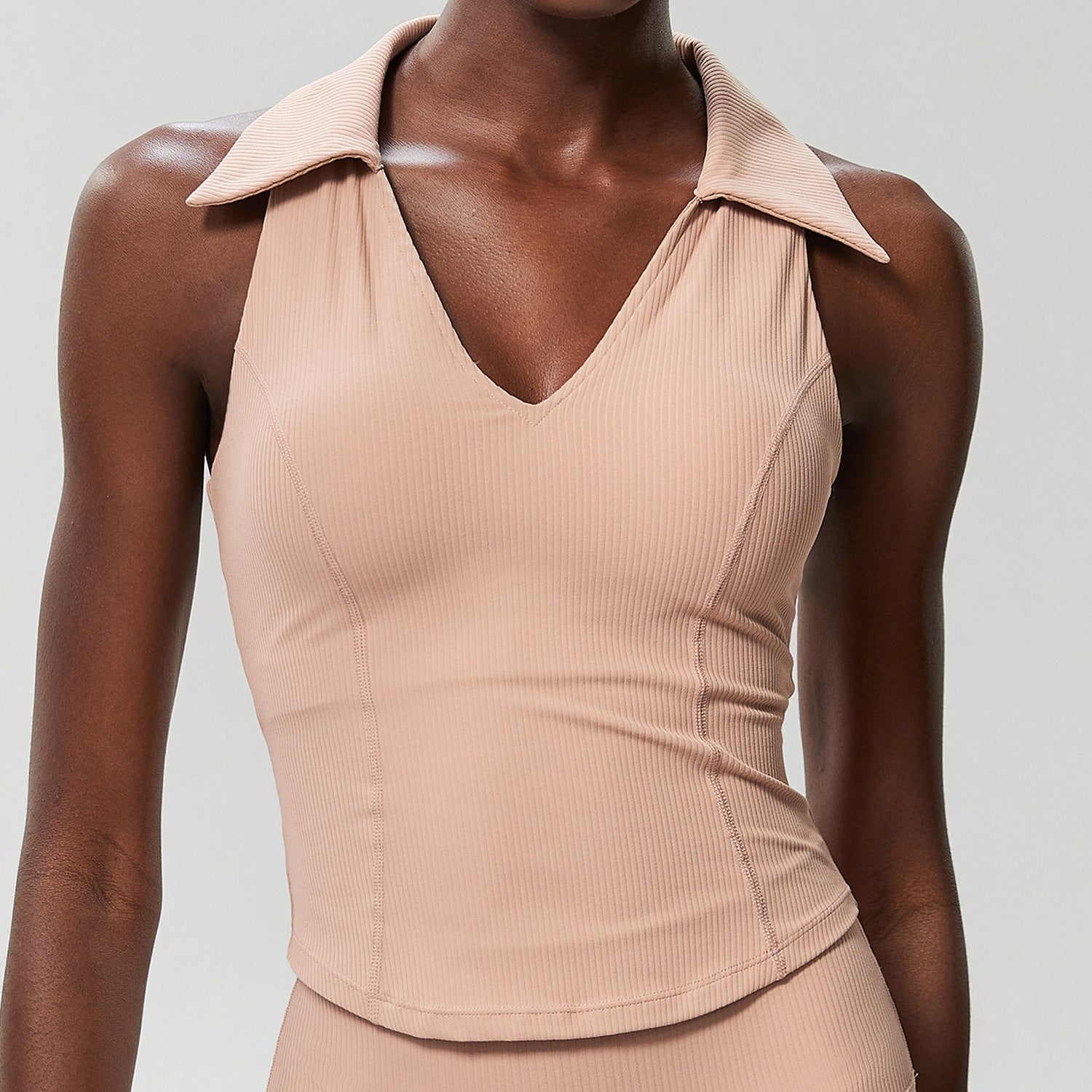 L3677# Women Yoga Top and Skirt Set