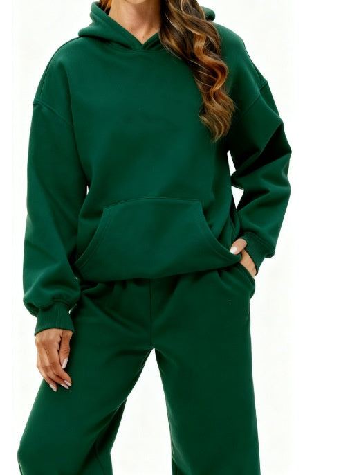 1892# A Women Printed Hoodie Pants Set