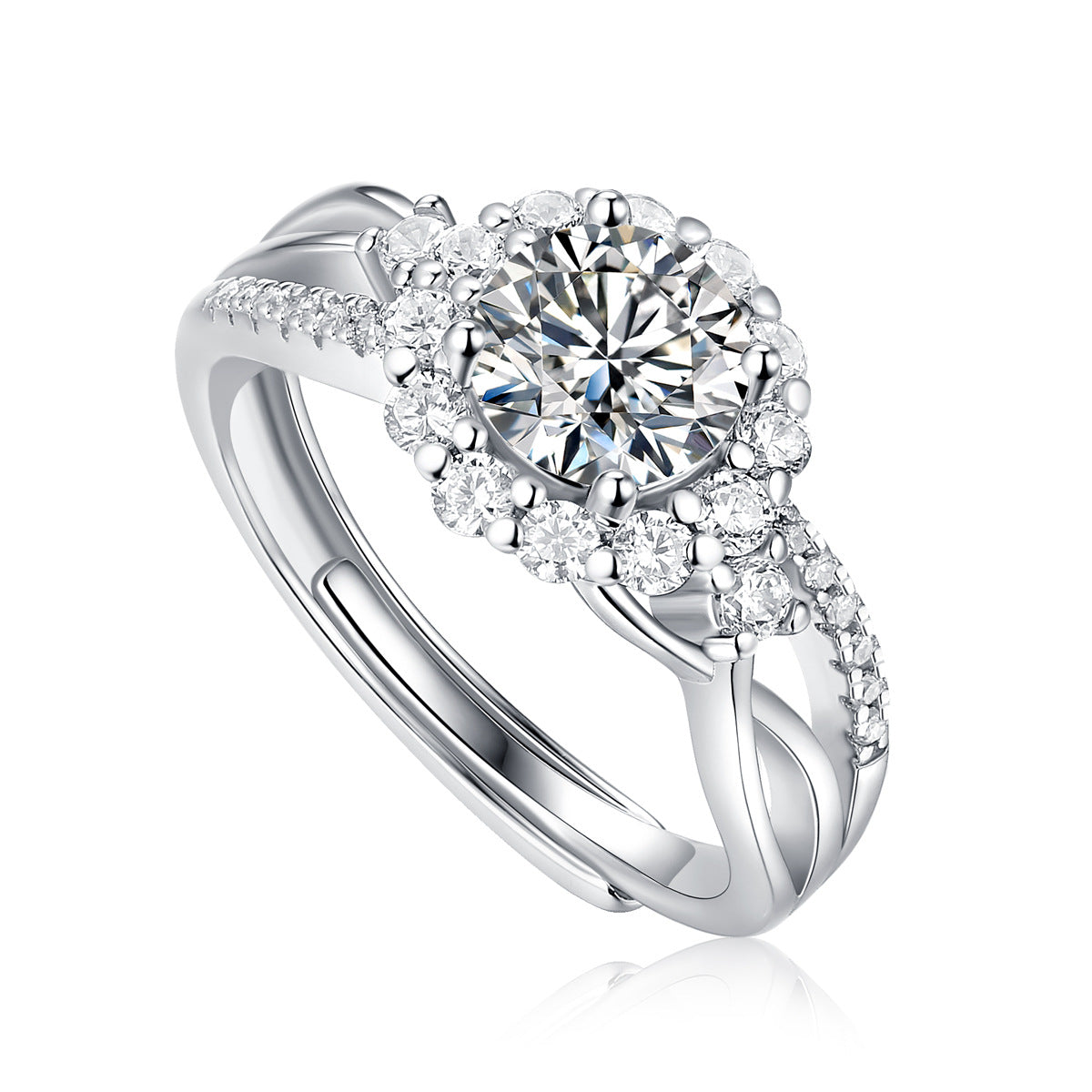 E6842#  0.7 Carats Rings