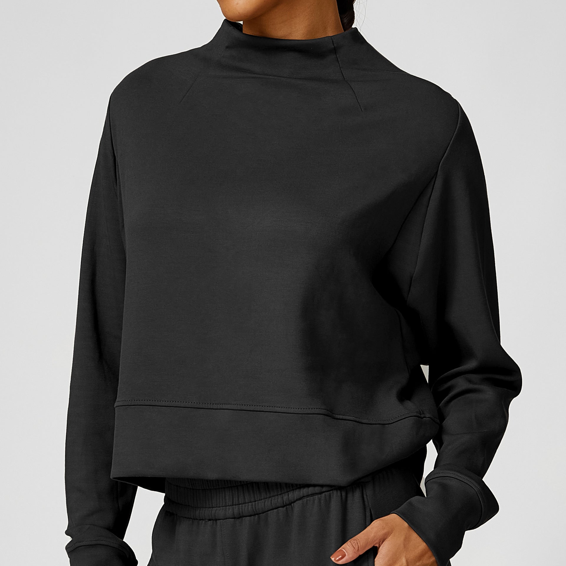 554# A 3D Silver Logo Women Sweatshirts Pants Set