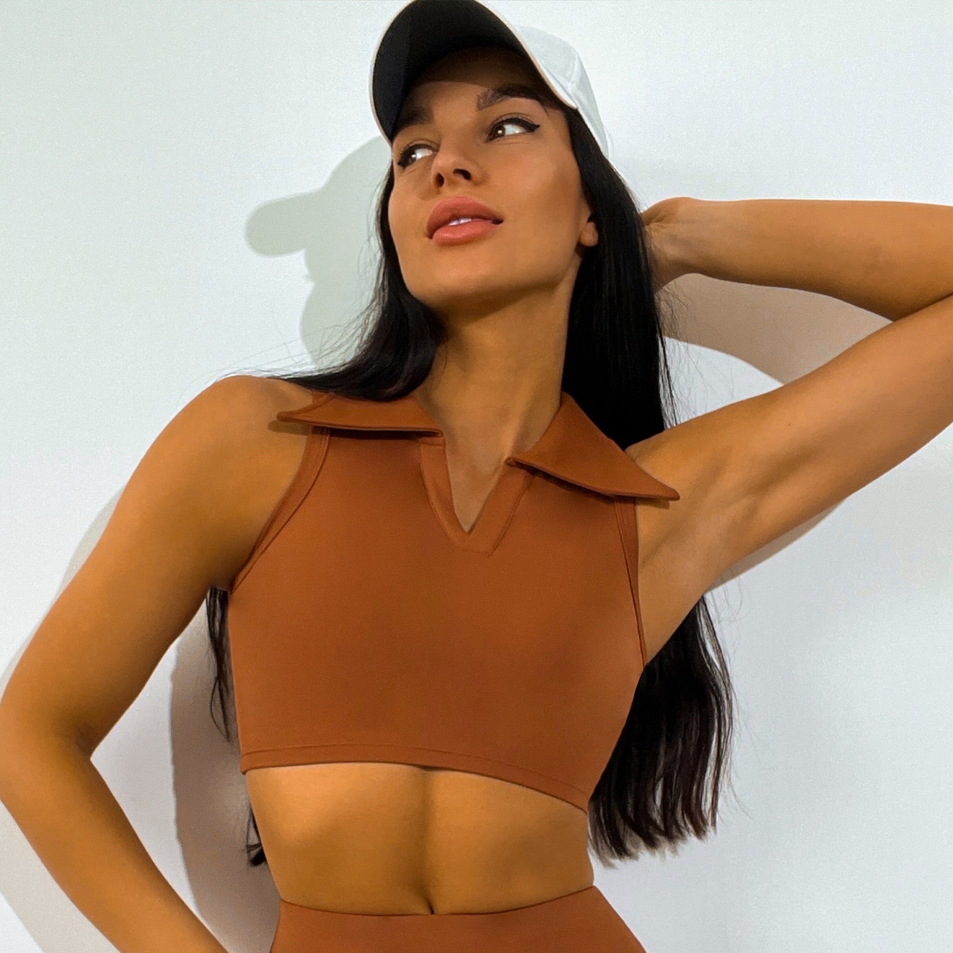 151# AL Yoga Vest Skirts Set