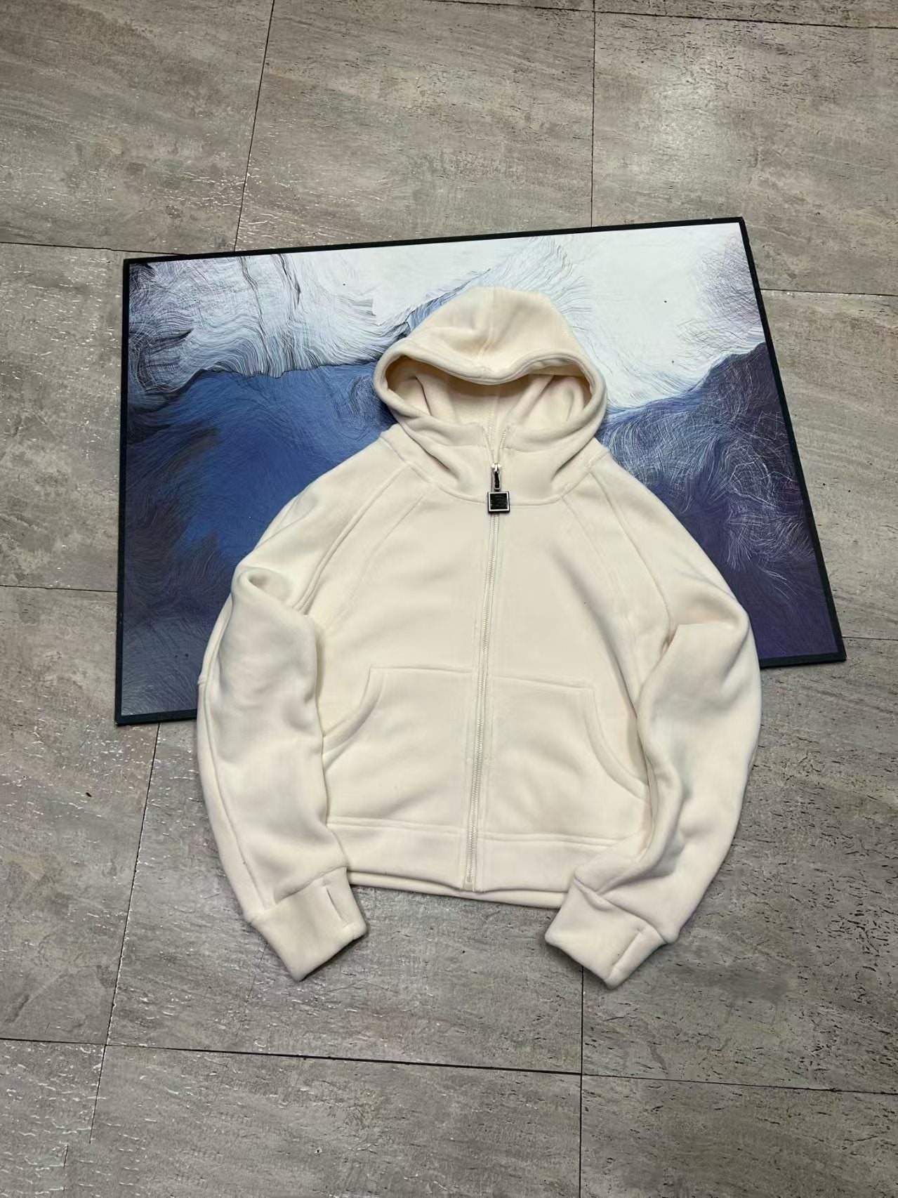 1458# GX A Unisex Fleece Hoodies