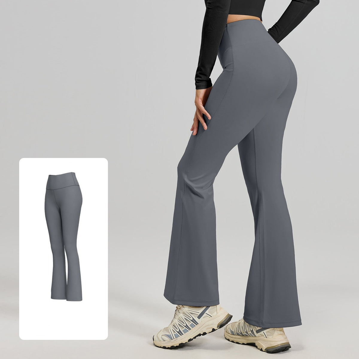 3158# Women Bell-bottom Pants