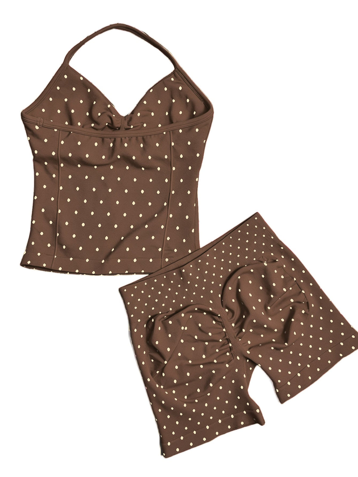 2993#A Women Yoga Tank And Shorts Set