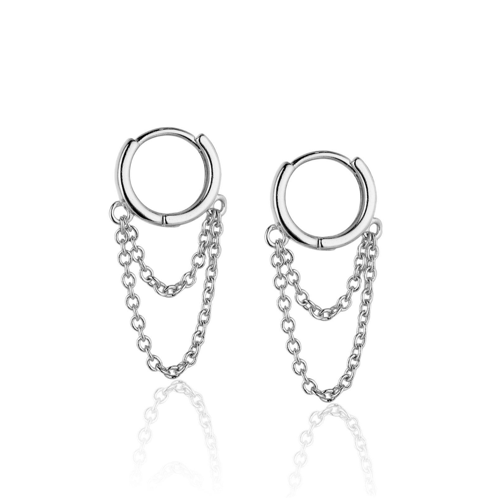 E7076#Titanium Steel Earrings