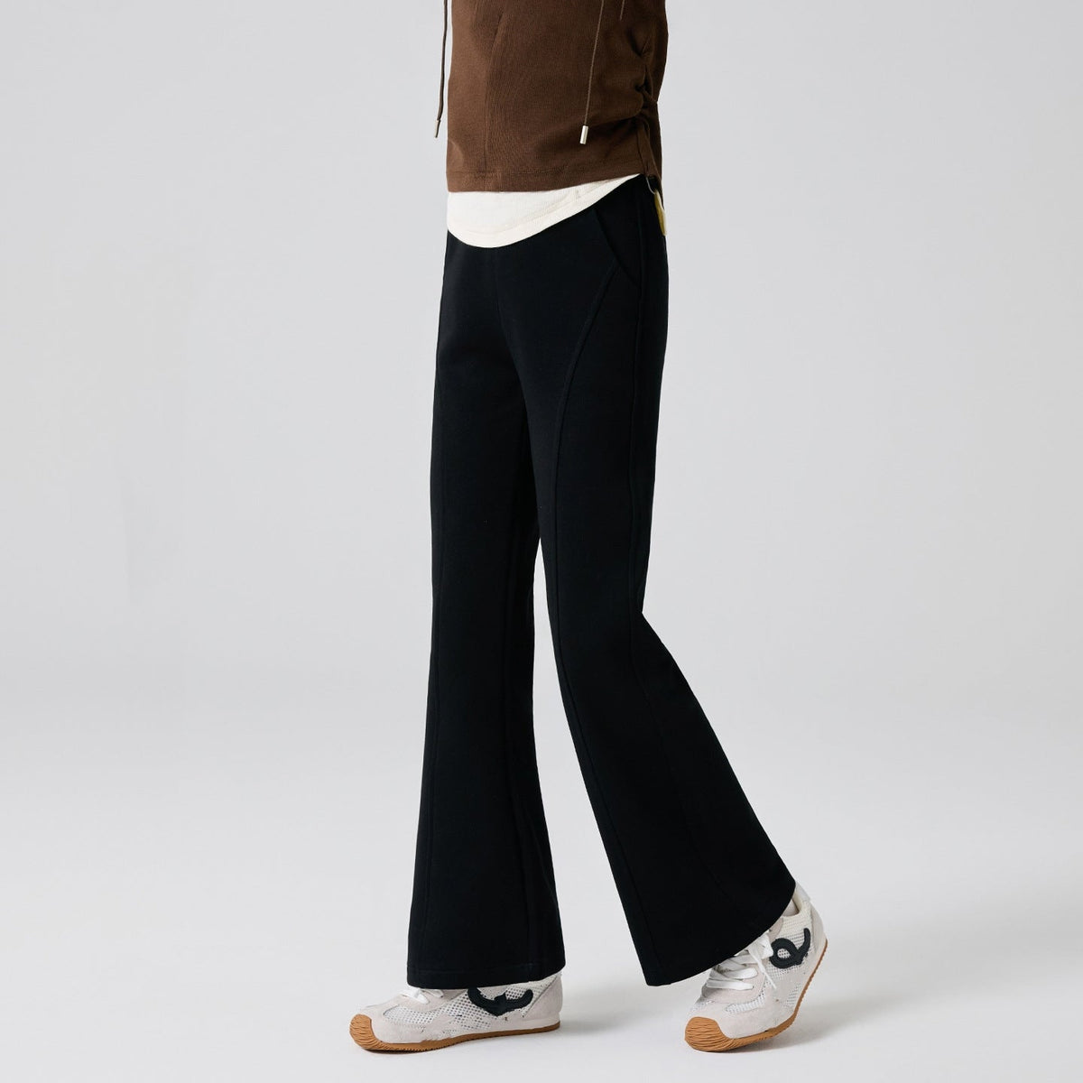 L6481 Kids Bell-bottom pants