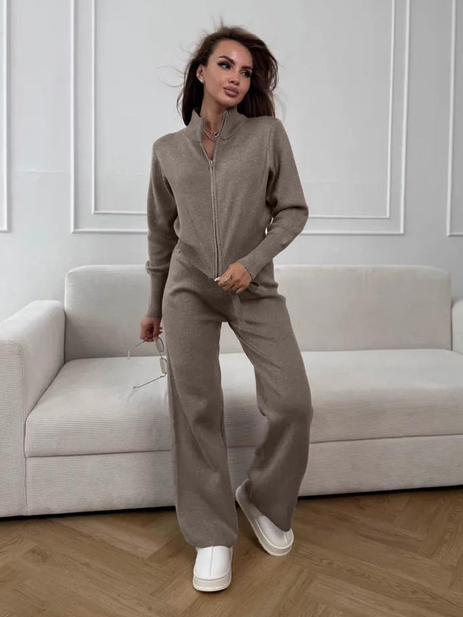1795# A Women Jacket Pants Set