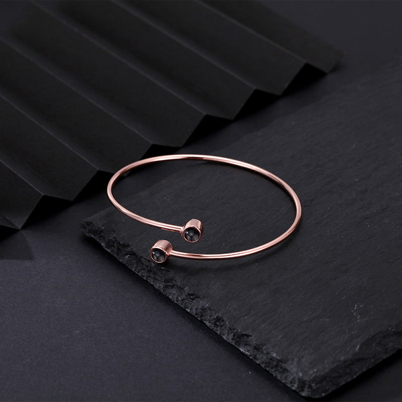 E2818# Titanium Steel Earrings and Bracelets