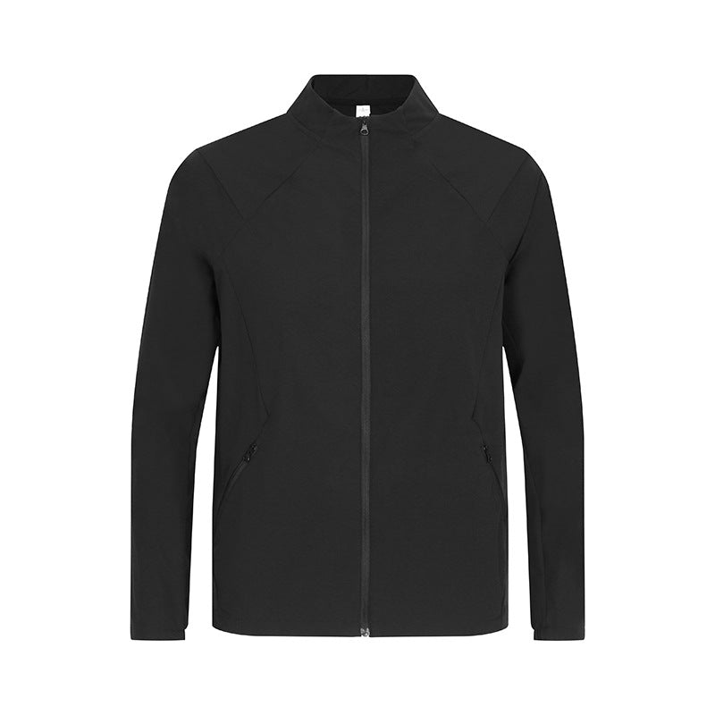 L6497# Men lightweight windbreaker jacket