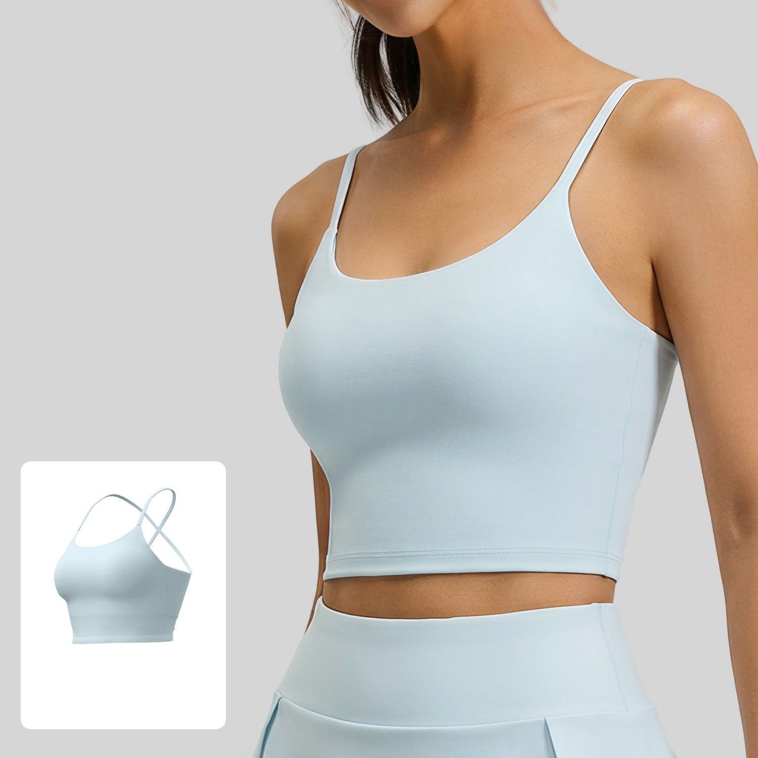 2279# A Women Sports Bra or Skirts