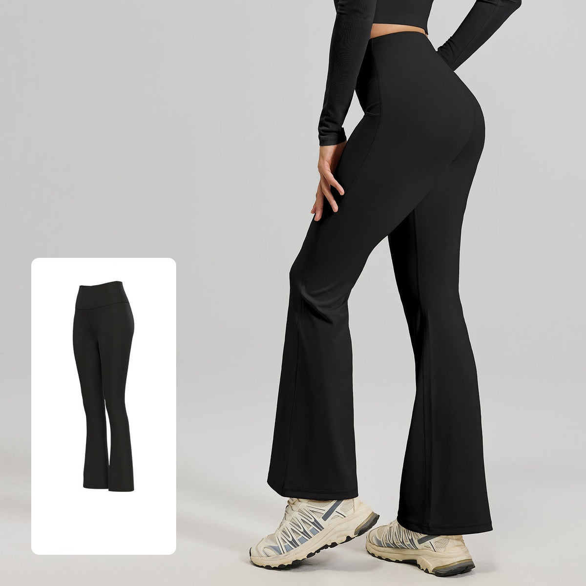 3158# Women Bell-bottom Pants