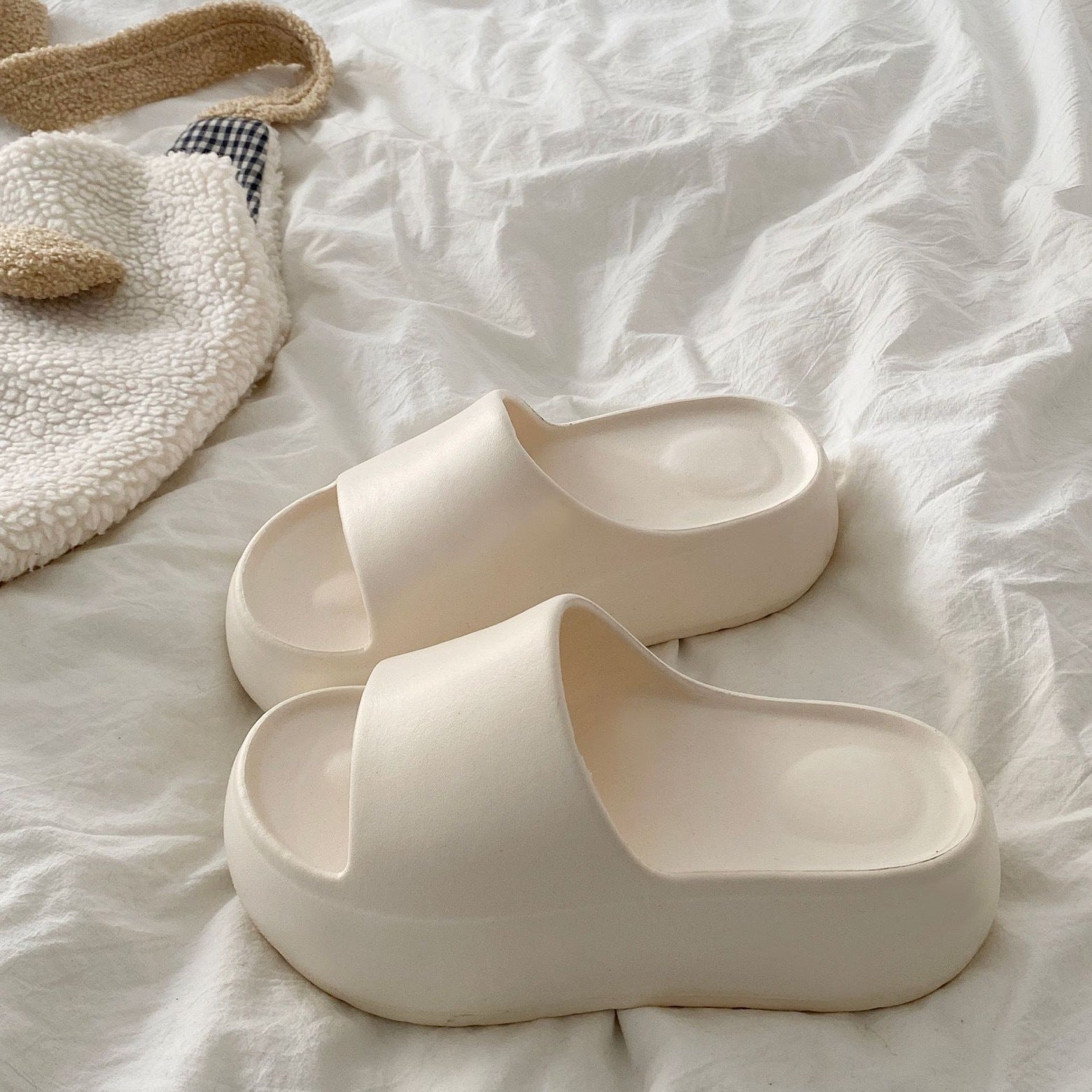 E7150#Cow Leather Slipper