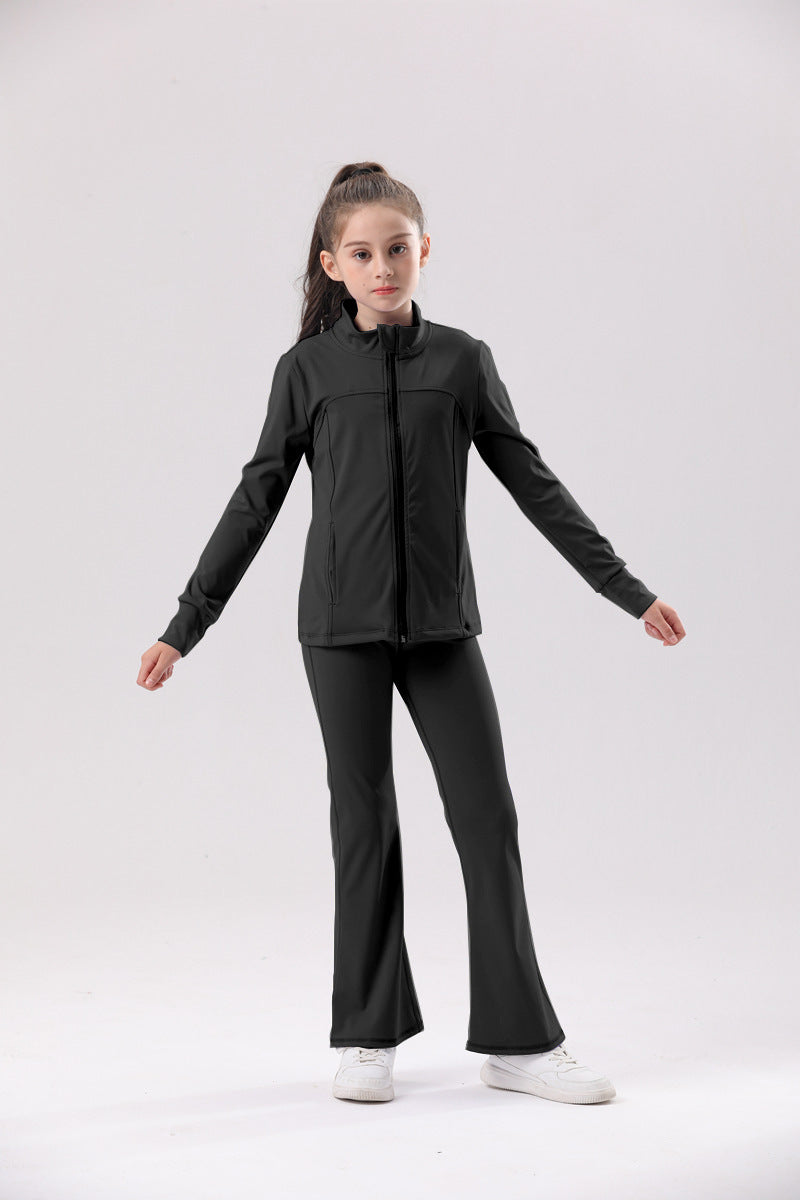 1886-1#  Kids  Jackets Pants Set