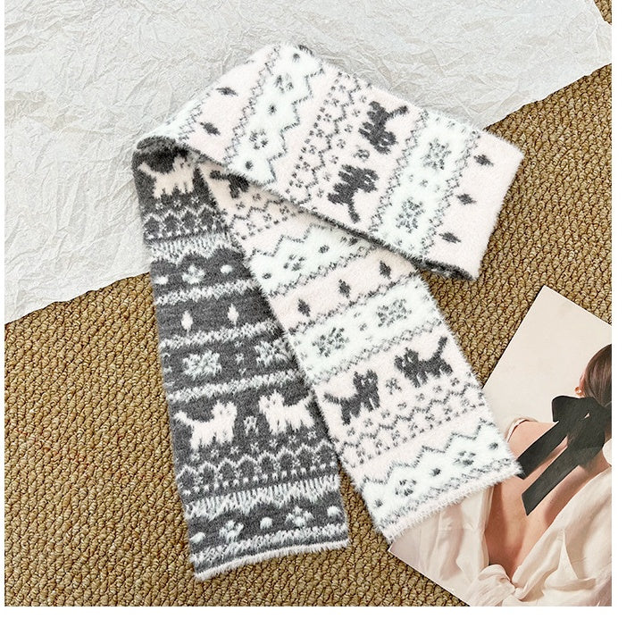 ZGLHUA Women Soft Woolen Scarf