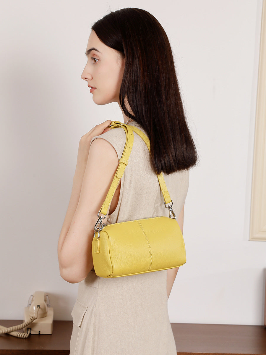 E7029# Cow Leather Bag