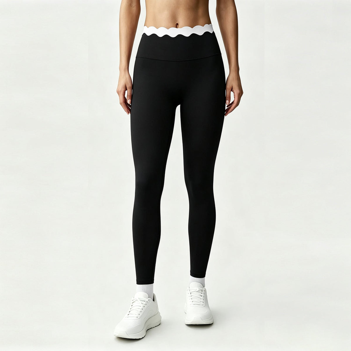 A2738# Women Neck-strap tank and pants set