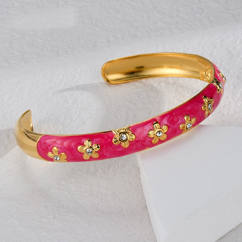 E1730#7mm Bracelets with 10 Colors