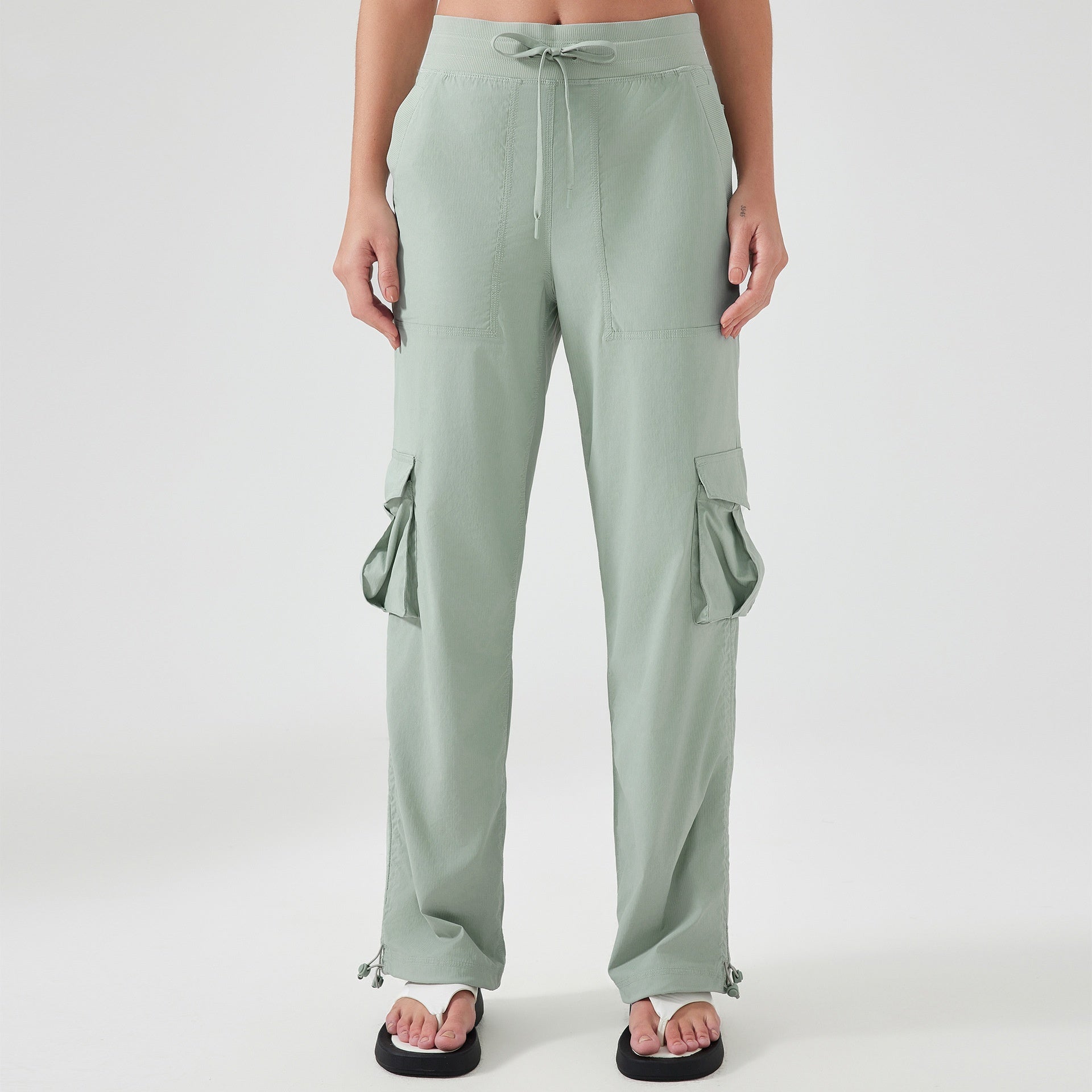 L5344# Mid-Rise Cargo Pants