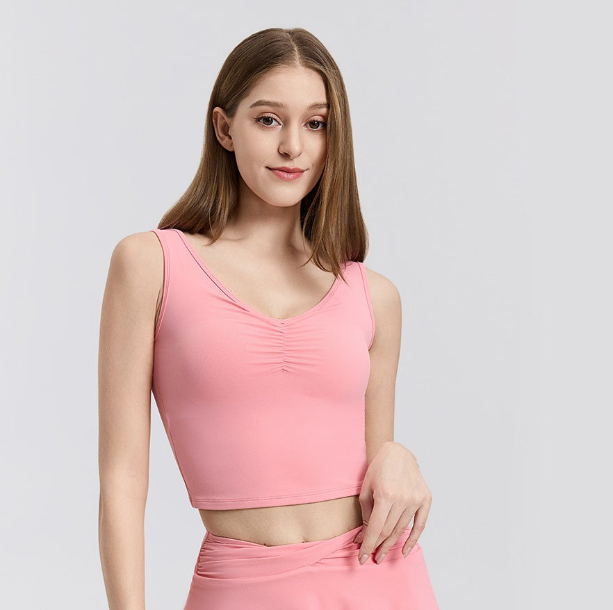 2628#A Women Yoga Vest Or Skirts
