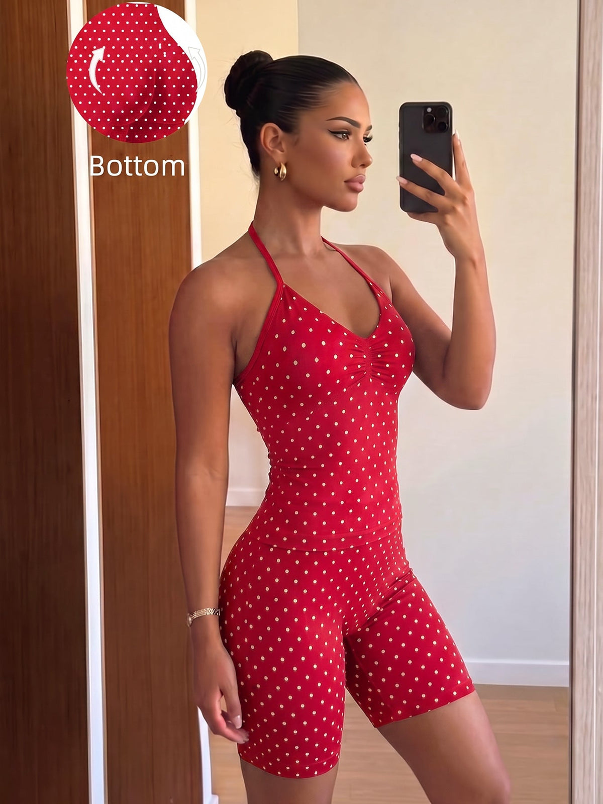 2993#A Women Yoga Tank And Shorts Set