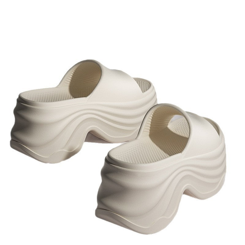E6931# Patent Leather Slipper