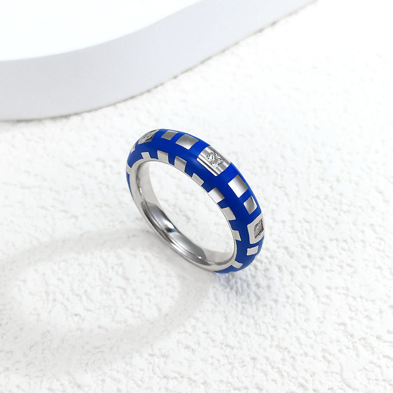E7008# Titanium Steel Earrings