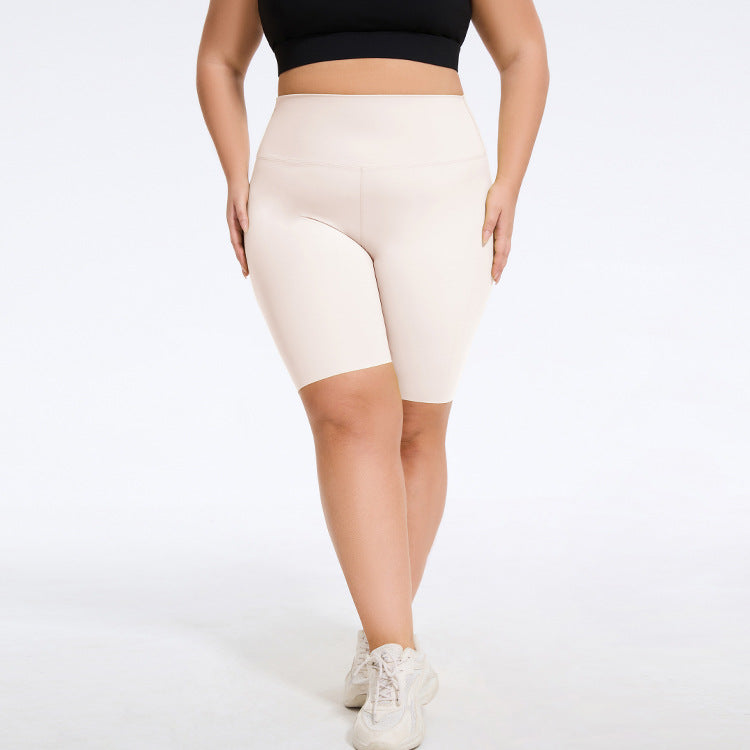 L4254#   Women Large Size Shorts