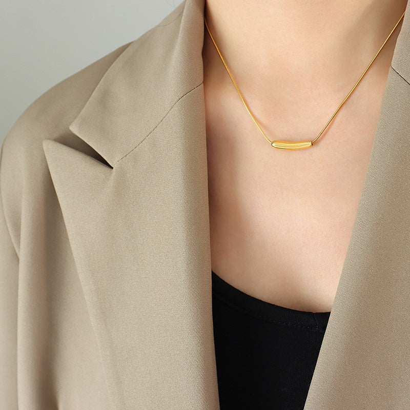 E7017# Titanium Steel Necklaces