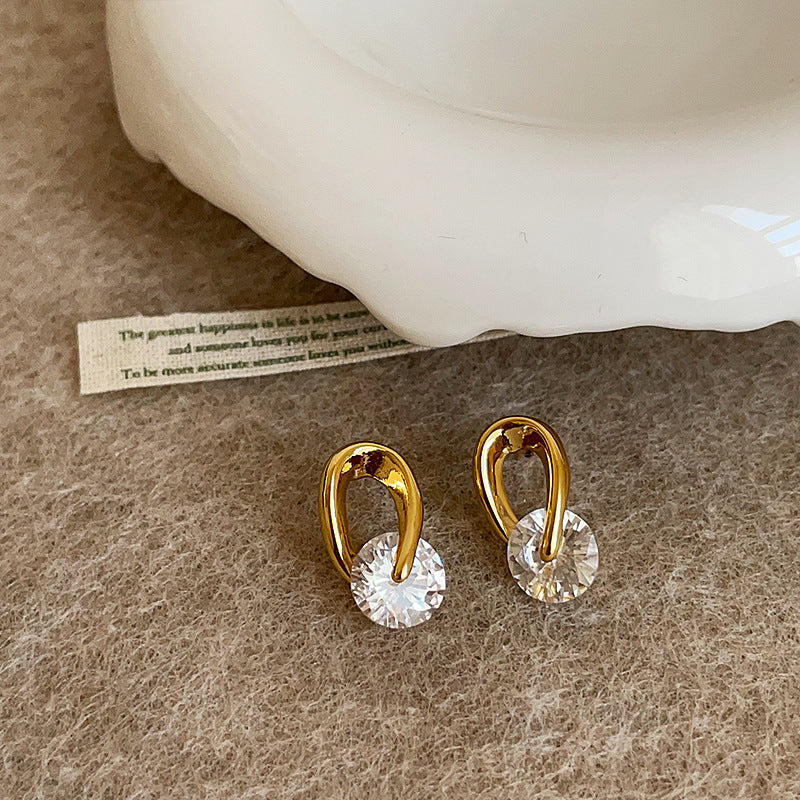 E7429#  Women Pearl Earrings