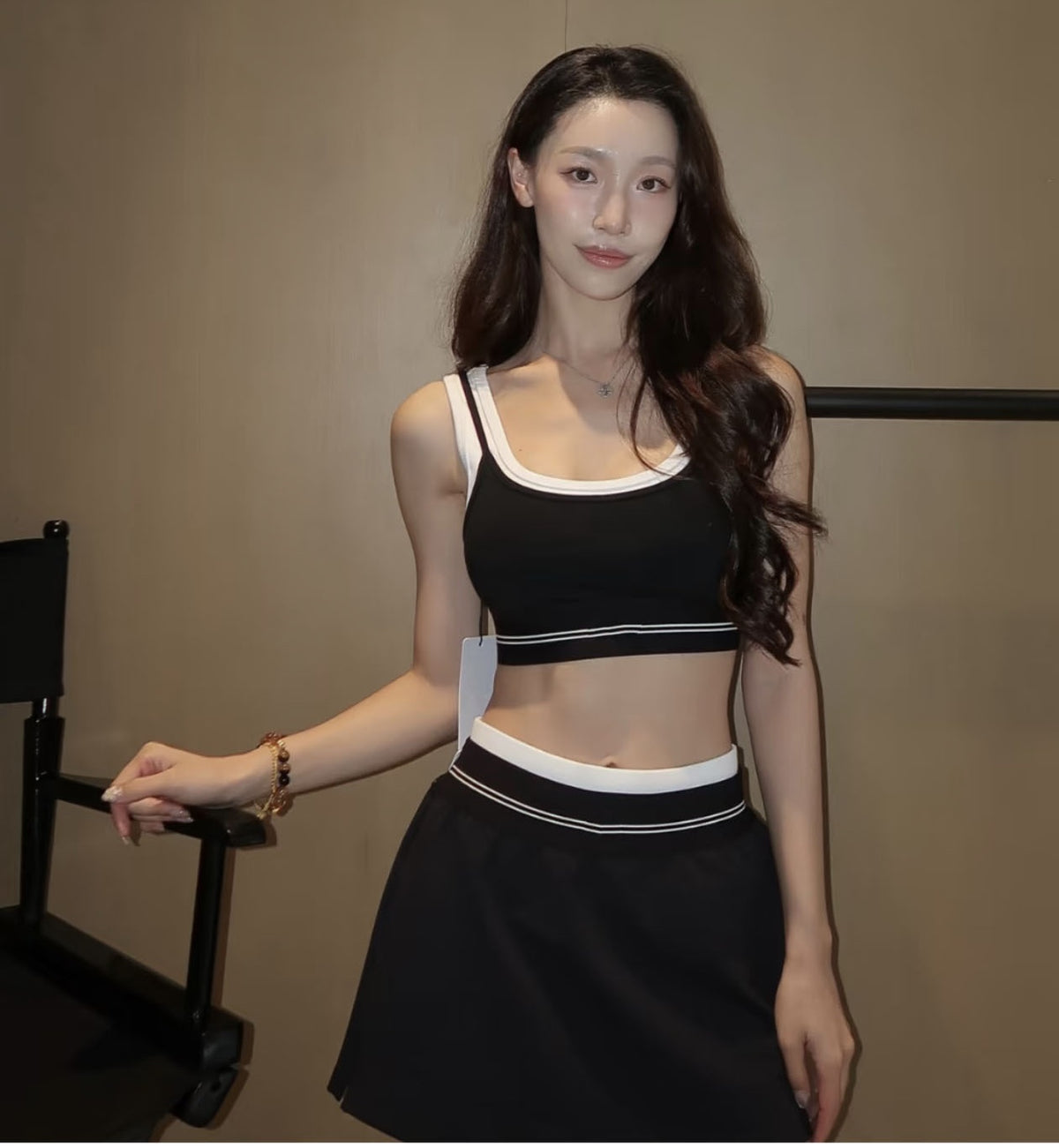 1217# A Women Yoga Bra or Skirts