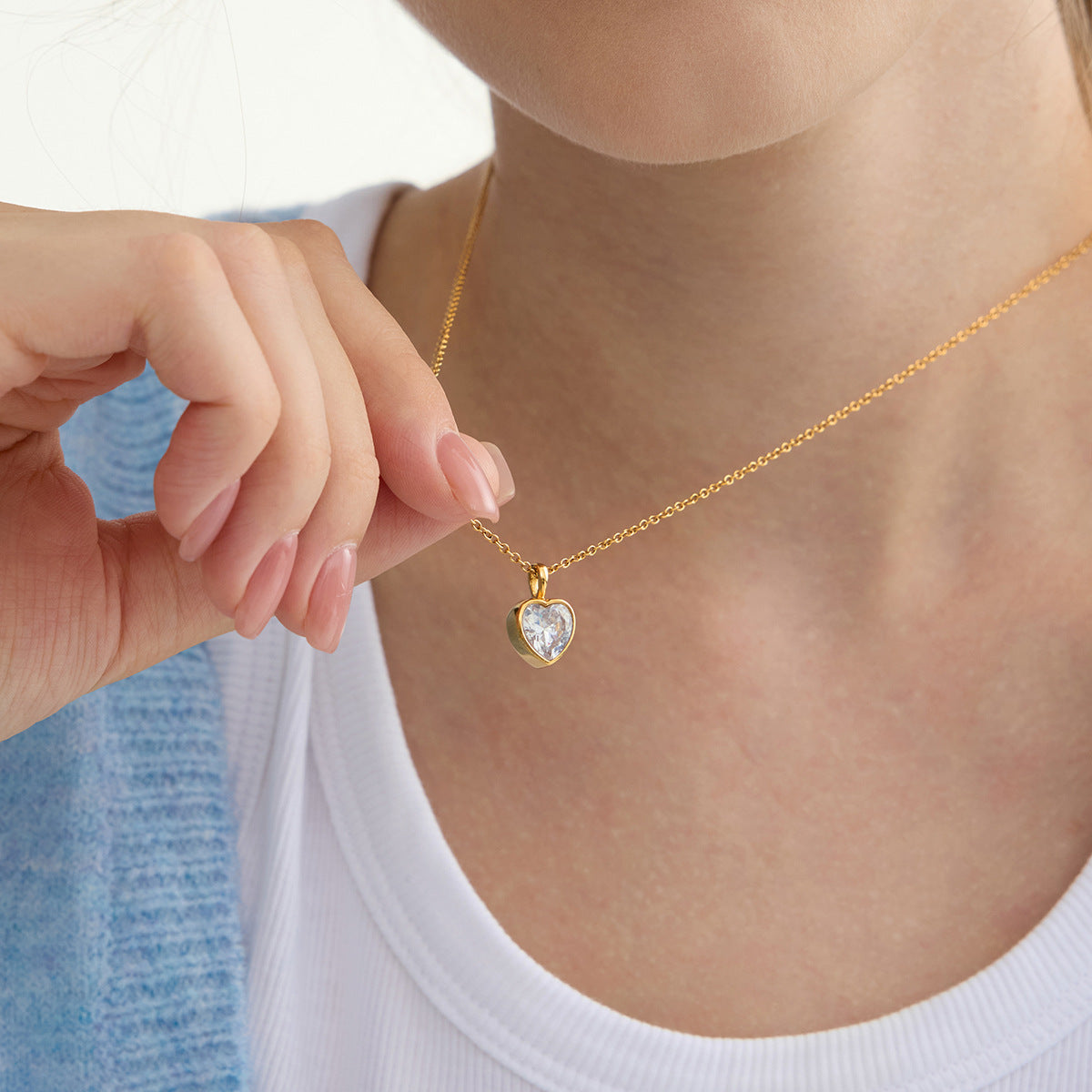 E1620#  Titanium Steel Necklace