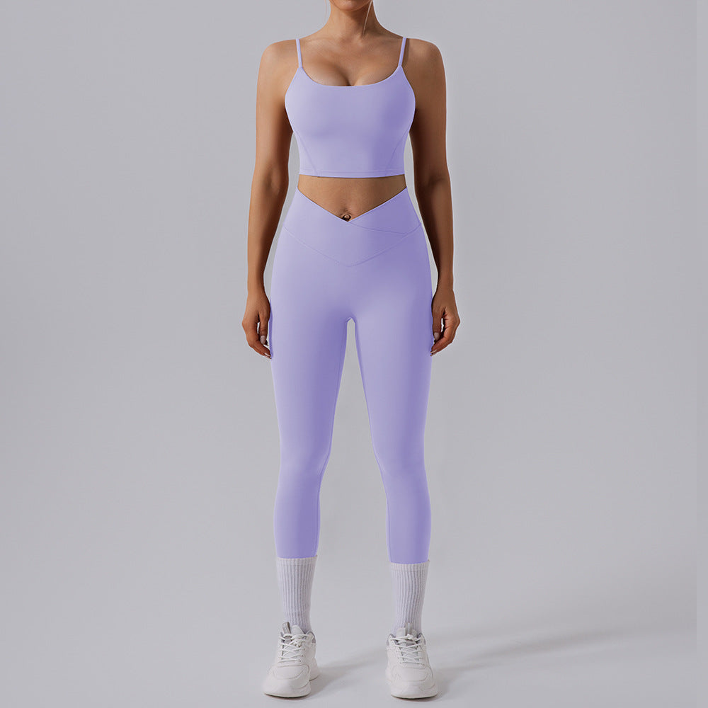 569# A Women Yoga Bra Pants Set