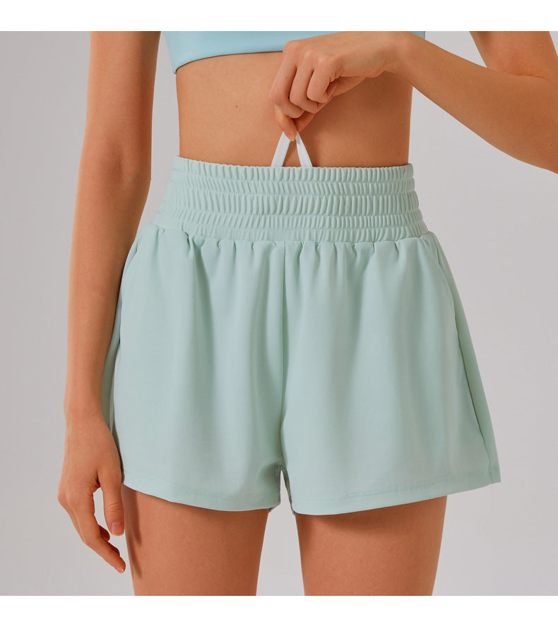 L4520-1# Women Yoga Top Shorts Set