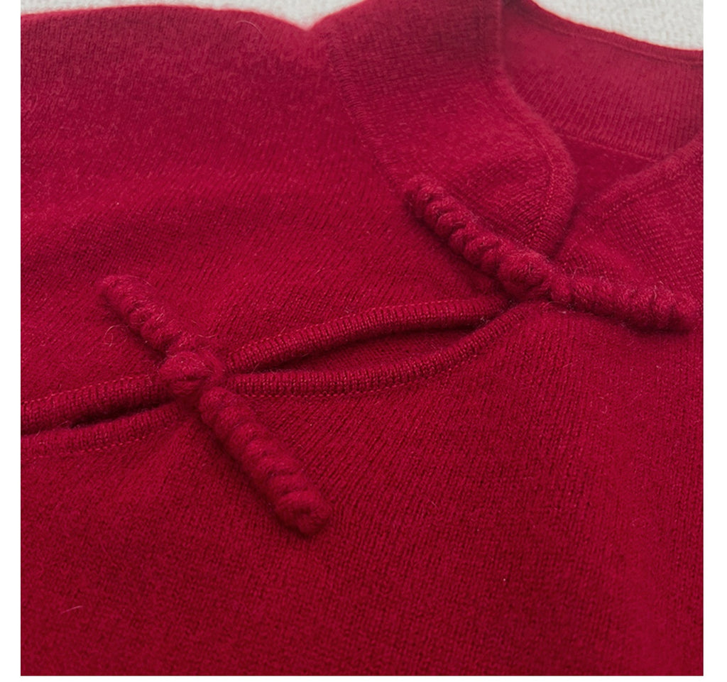 ZGLHUA Women Woolen Chinese Gowns