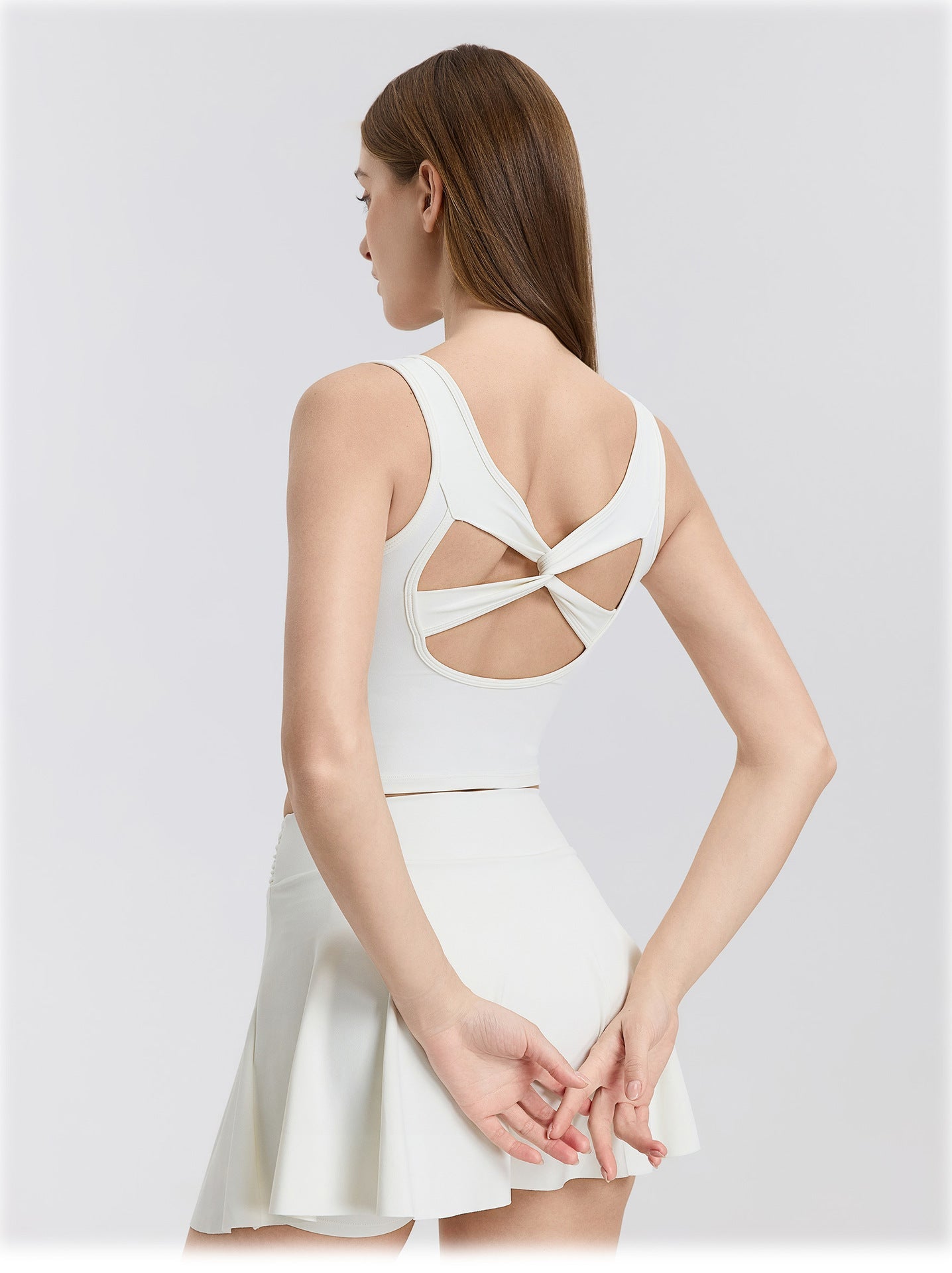 2628#A Women Yoga Vest Or Skirts