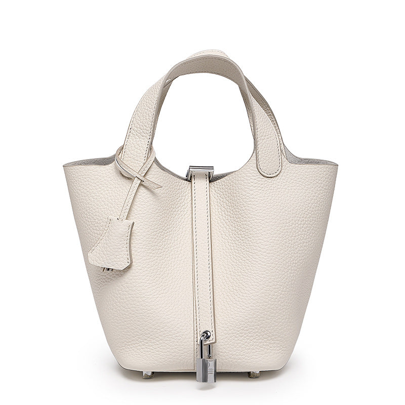 E7030# Cow Leather Bag