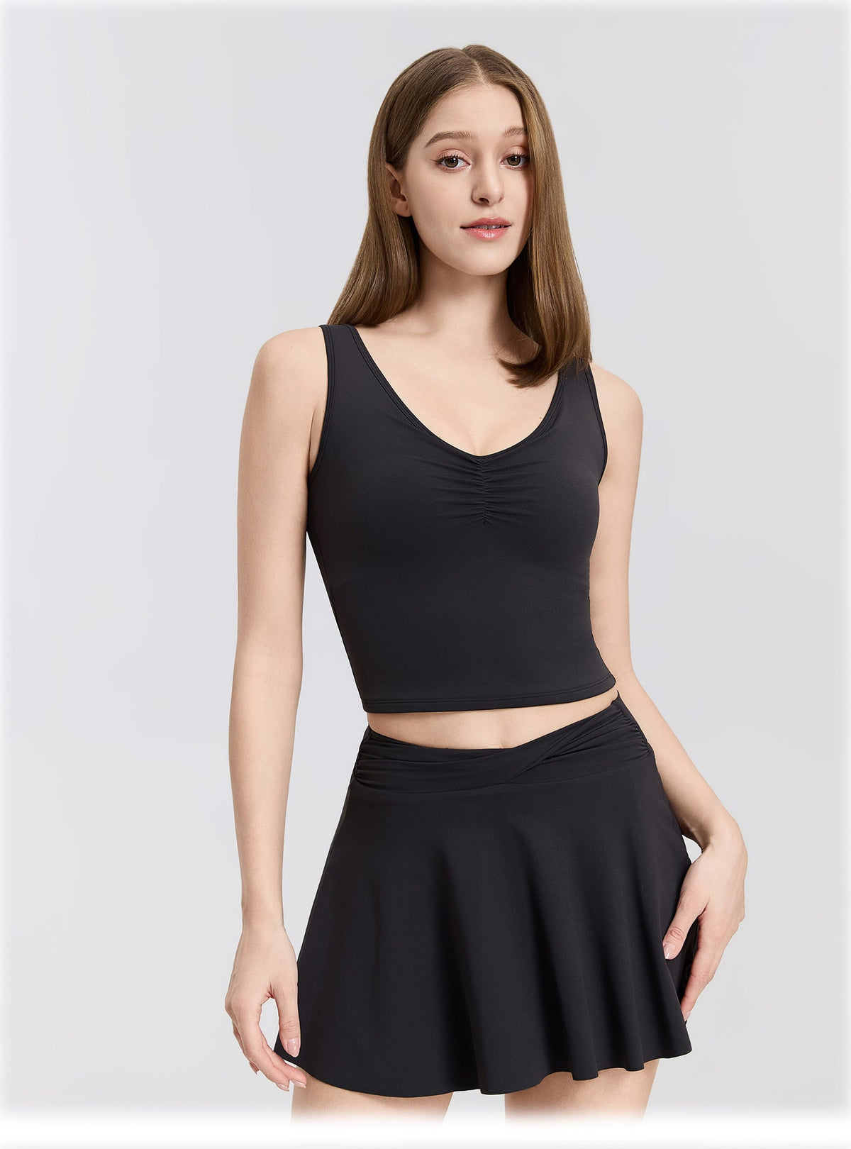 2628#A Women Yoga Vest Or Skirts