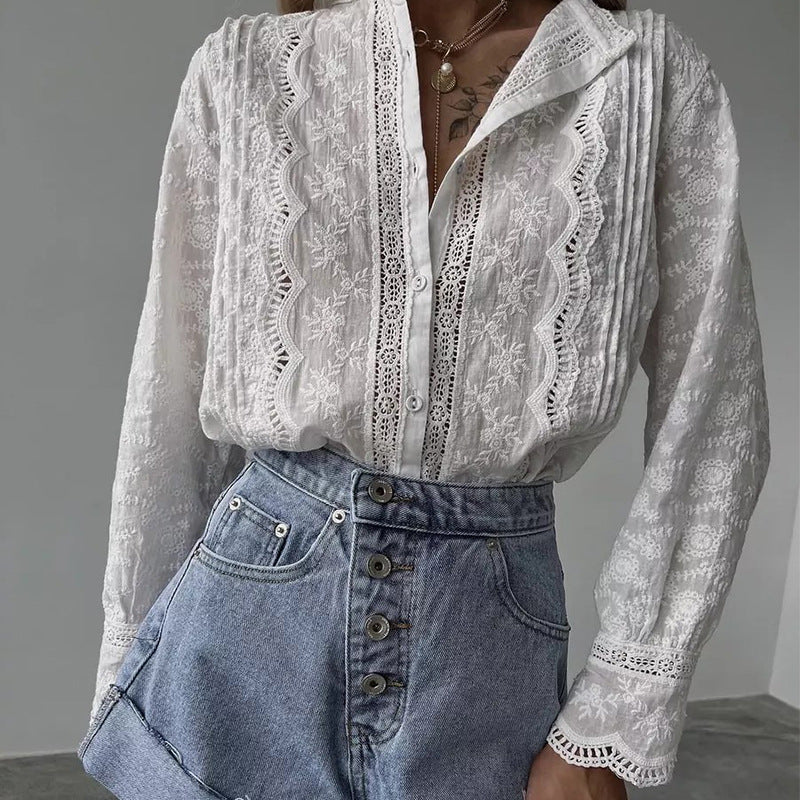 E7222#Women Mesh Shirts