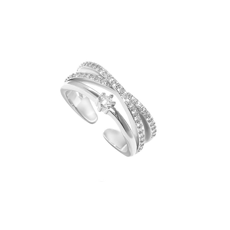E1199# Chic Silver Rings