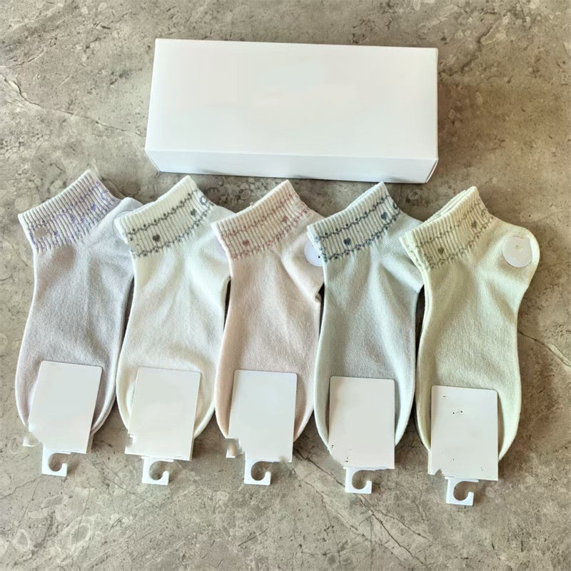 2391# A Unisex Socks 5Pairs/lot