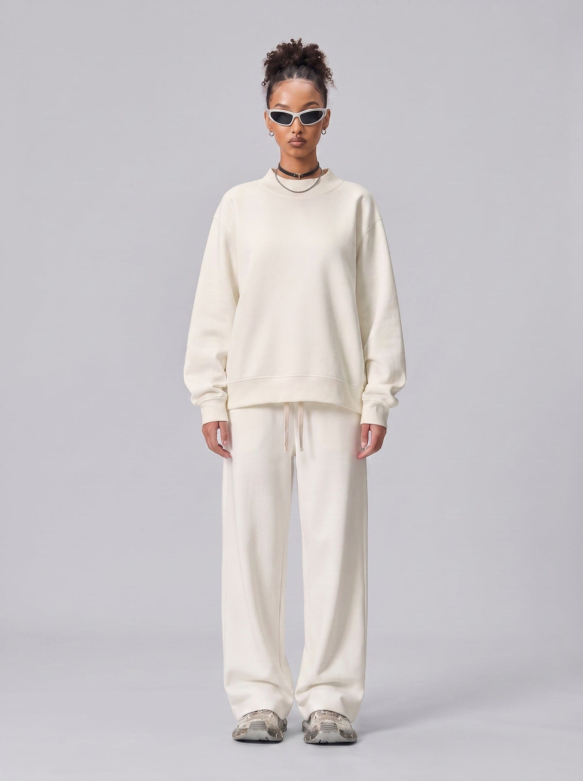 2725#A 3D Silver Women Sweatshirt Or Pants