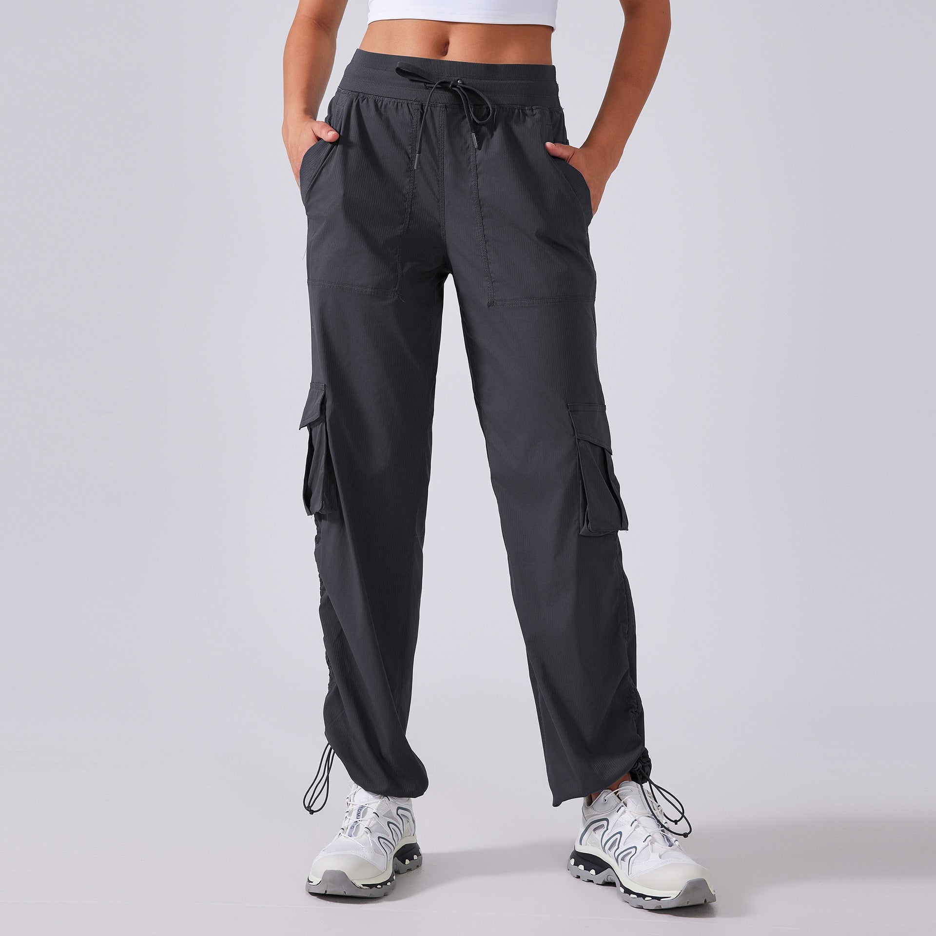 L5344# Mid-Rise Cargo Pants