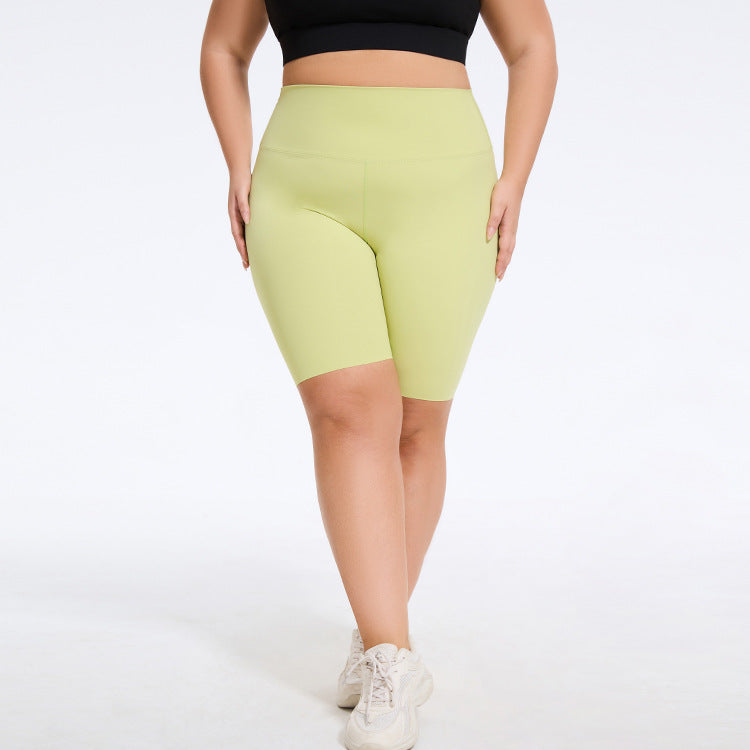 L4254#   Women Large Size Shorts