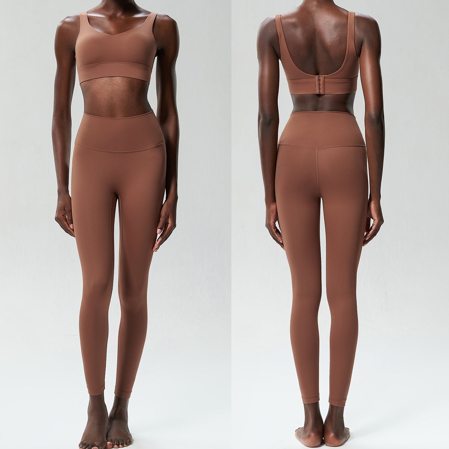 L3715# Women Yoga Bra and Pants Set