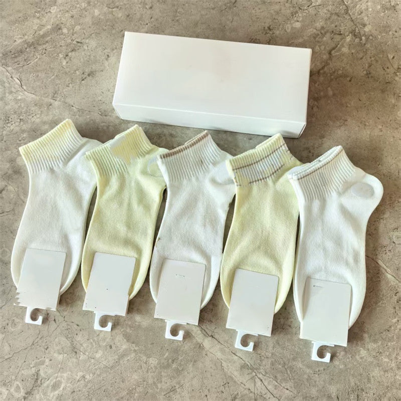 2391# A Unisex Socks 5Pairs/lot